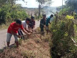 Saluran Air Bersih, Warga Muara Tenang : Karya Bakti Anggota Koramil 1407-16/Tonra Dan Masyarakat