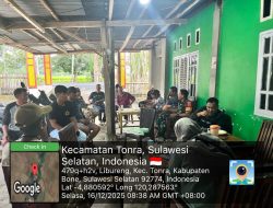 Komsos Siang Hari, Babinsa Koramil 1407-16/Tonra Serap Aspirasi Warga Di Bacu Bacue