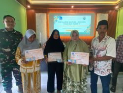 Babinsa Koramil 1407-14/Libureng Dampingi Penyaluran BLT DD Tahap IV, Pastikan Berjalan Aman Dan Tertib