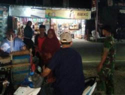Ciptakan Malam Yang Damai, Jajaran Babinsa Kodim Bone Sisir Wilayah Binaan