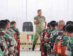 Bone Bersiap Sambut Tahun Baru: Babinsa Diminta Hadir, Amankan, dan Menyejukkan Warga