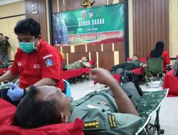 Setetes Darah Untuk Sesama, Bukti Nyata Dukungan Kodim 1407/Bone Di Hari Jadi Korem 141/Toddopuli