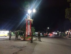 Jamin Keamanan Warga, Babinsa Jajaran Kodim 1407/Bone Gencarkan Patroli Malam Terpadu