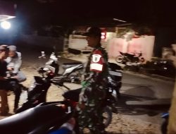 Patroli Malam Babinsa : Cara Kodim 1407/Bone Jaga Stabilitas Keamanan Kabupaten Bone