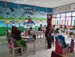 Babinsa Koramil 17/Salomekko Kodim 1407/Bone Hadir Di Sekolah, Bekali Siswa Malimongeng Nilai-Nilai Positif