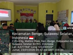 Babinsa Koramil 09/Lapri Kodim Bone Hadiri Musrenbang Tingkat Desa Di Desa Mattirowalie
