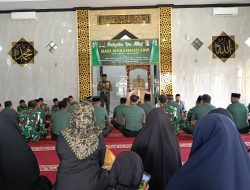 Sentuhan Religi Letkol Inf Laode Muhammad Idrus : Perkuat Keimanan Anggota Melalui Momentum Isra Mi’raj 1447 H