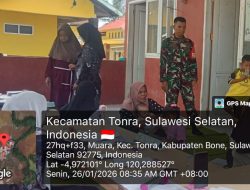 Cegah Stunting Di Dusun Bulie, Babinsa Koramil 1407-16/Tonra Turun Tangan Dampingi Posyandu Desa Muara