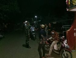 Langkah Preventif Kodim 1407/Bone : Patroli Malam Pastikan Wilayah Tetap Kondusif