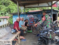 Tingkatkan Kemanunggalan, Babinsa Koramil 1407-08/Lamuru Jalin Koordinasi Erat Dengan Masyarakat Padaelo