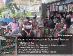 Monitor Wilayah Binaan, Babinsa Koramil 1407-06/Awangpone Intensifkan Interaksi Langsung Di Desa Matuju