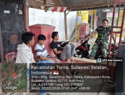 Mengantisipasi pergaulan Bebas Babinsa Koramil 1407-16/Tonra Selalu Aktif Komsos Bersama Para Pemuda Di Wilayah