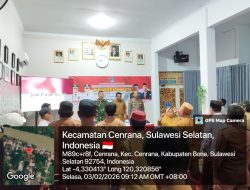 Pastikan Keamanan & Kelancaran Program, Danramil 03/Cenrana Kawal Musrenbang Tingkat Kecamatan