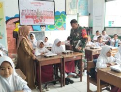 Tepat Sasaran! Babinsa Koramil 1407-07/Tanete Riattang Awasi Pendistribusian Makan Gratis Di SDN 2 Mannurunge