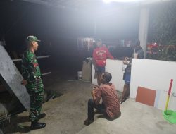 Beri Rasa Aman, Babinsa Kodim 1407/Bone Intensifkan Patroli Malam Cegah Kriminalitas