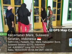 Langkah Mulia Babinsa Koramil 15/Mare: Rangkul Pemuda Jaga Kebersihan Rumah Ibadah