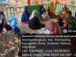 Aksi Peduli Babinsa Koramil 1407-19/Kahu Kodim Bone : Pastikan Tumbuh Kembang Balita Maddanrengpulu Terpantau Baik