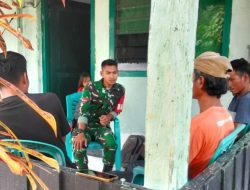 Aksi Komsos Babinsa Koramil 1407-14/Libureng Kodim Bone : Pantau Kondisi Wilayah Dan Serap Aspirasi Masyarakat