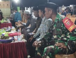 Babinsa Koramil 1407-15/Mare Kodim Bone Hadiri Safari Ramadhan, Dekatkan Diri Dengan Tokoh Agama Desa Tellu Boccoe