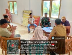 Lebih Dekat Dengan Rakyat : Cara Babinsa Koramil 1407-07/Tanete Riattang Kodim Bone Serap Aspirasi Warga