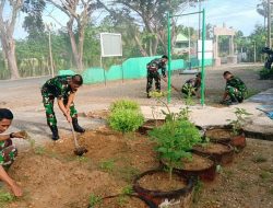 Cermin Satuan Profesional, Personel Koramil 1407-06/Awangpone Kodim Bone Benahi Pangkalan