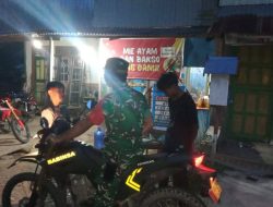 Hadirkan Rasa Aman Di Tengah Malam, Upaya Babinsa Bone Jaga Kondusifitas Wilayah
