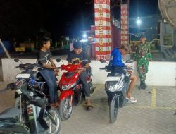 Cegah Kenakalan Remaja, Patroli Malam Kodim 1407/Bone Sasar Titik Kumpul Pemuda