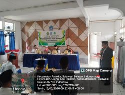 Babinsa Koramil 21/Palakka Kodim 1407/Bone Hadiri Pelantikan Pengurus MUI Tingkat Kecamatan Di Desa Ureng