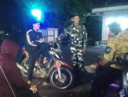 TNI Hadir Beri Rasa Aman : Langkah Preventif Kodim 1407/Bone Melalui Patroli Malam Rutin