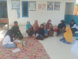 Perangi Stunting! Babinsa Koramil 1407-16/Tonra Kodim Bone Intensifkan Pendampingan Posyandu