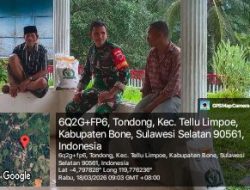 Deteksi Dini Dan Cegah Dini : Babinsa Koramil 1407-08/Lamuru Aktif Jaring Aspirasi Masyarakat