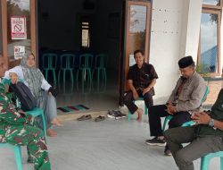 Bangun Koordinasi Kokoh, Ws. Danramil 1407-20/Bontocani Kodim Bone Jalin Komunikasi Dengan Staf Kecamatan