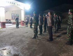 Bone Kompak! TNI-Polri Bersatu Amankan Malam 1 Syawal