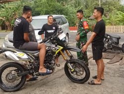 Monitor Kondisi Teritorial, Babinsa Koramil 1407-21/Palakka Kodim Bone Perkuat Sinergi Bersama Warga