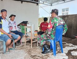 Deteksi Dini & Cegah Dini, Babinsa Koramil 08/Lamuru Kodim 1407/Bone Intensifkan Komsos