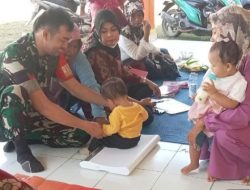 Dukung Program Pemerintah, Babinsa Tadang Palie Koramil 1407-13/Sibulue Pastikan Layanan Kesehatan Optimal