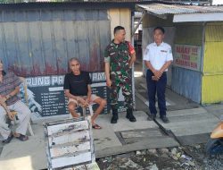 Komsos Terpadu Babinsa Koramil 01/Ajangale Kodim 1407/Bone : Wujudkan Lingkungan Pompanua yang Aman Dan Nyaman