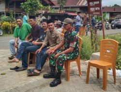 Wujud Empati Tanpa Batas, Babinsa Koramil 1407-11/Barebbo Kodim Bone Hadir Di Tengah Kedukaan Warga Bacu