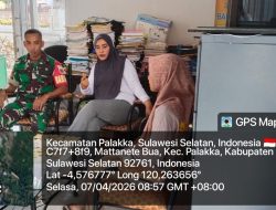 Kompak! Intip Sinergitas Babinsa Koramil 21/Palakka Kodim 1407/Bone Bareng Perangkat Desa Mattanetebua