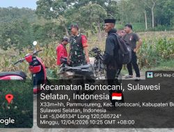 Sentuhan Dialogis Babinsa Koramil 1407-20/Bontocani Jaga Harmonisasi Desa Pammusureng