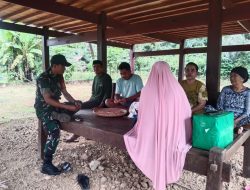 Babinsa Koramil 1407-18/Kajuara Mantapkan Kemanunggalan TNI-Rakyat Lewat Komsos