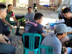 Langkah Preventif Di Desa Mappesangka : Komsos Babinsa Koramil 1407-10/Ponre Guna Deteksi Dini Situasi