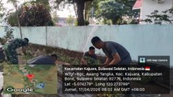 Cermin Kedisiplinan Satuan, Personel Koramil 1407-18/Kajuara Laksanakan Pembenahan Pangkalan