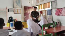 Tanamkan Jiwa Patriotisme Sejak Dini, Babinsa Koramil 1407-11/Barebbo Bekali Siswa SD 5/81 Wawasan Kebangsaan