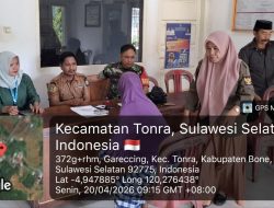 Wujud Kemanunggalan, Babinsa Koramil 1407-16/Tonra Kodim Bone Pererat Hubungan Dengan Aparat Desa