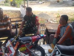 Wujud Kemanunggalan, Momen Hangat Babinsa Koramil 1407-12/Cina Bersama Warga Binaan