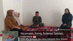 Mantapkan Sinergitas, Babinsa Koramil 1407-16/Tonra Intensifkan Komsos Di Wilayah Binaan