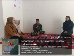 Mantapkan Sinergitas, Babinsa Koramil 1407-16/Tonra Intensifkan Komsos Di Wilayah Binaan