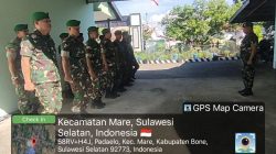 Peringatan Hari Buruh : Personel Koramil 15/Mare Siaga Penuh Pantau Kondisi Wilayah