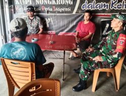 Komsos Jadi Sarana Pererat Hubungan, Babinsa Koramil Salomekko Kodim 1407/Bone Dekat Dengan Warga Gattareng